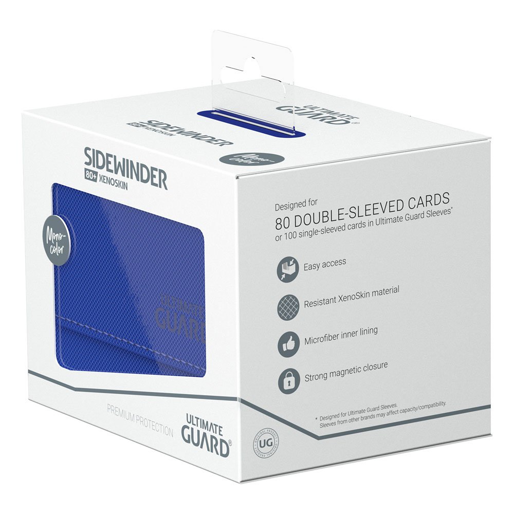 Ultimate Guard Sidewinder 80+ XenoSkin Monocolor Azul