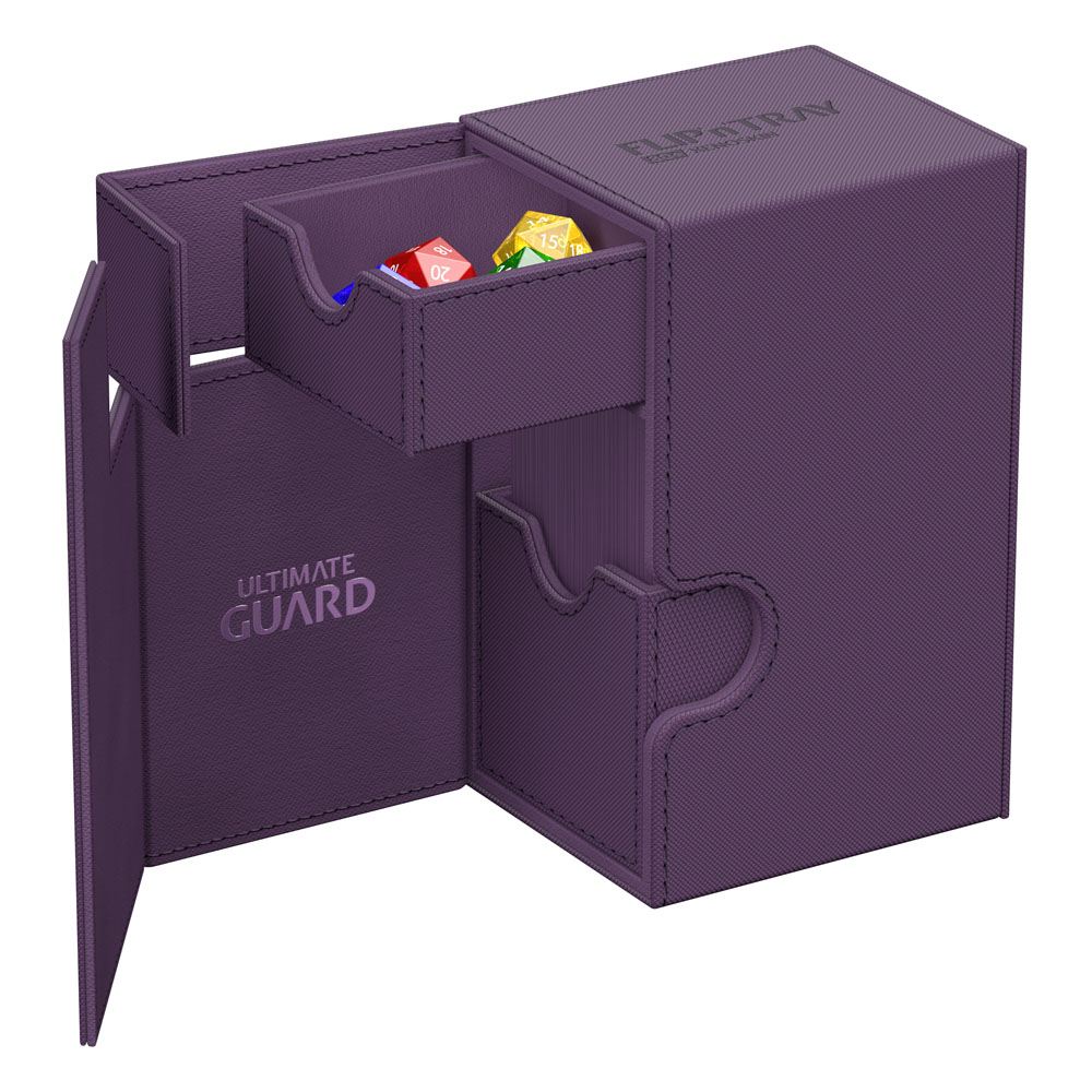 Ultimate Guard Flip`n`Tray 80+ XenoSkin Monocolor Violeta