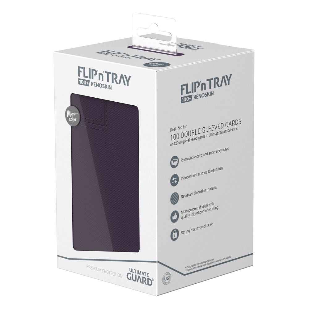 Ultimate Guard Flip`n`Tray 100+ XenoSkin Monocolor Violeta