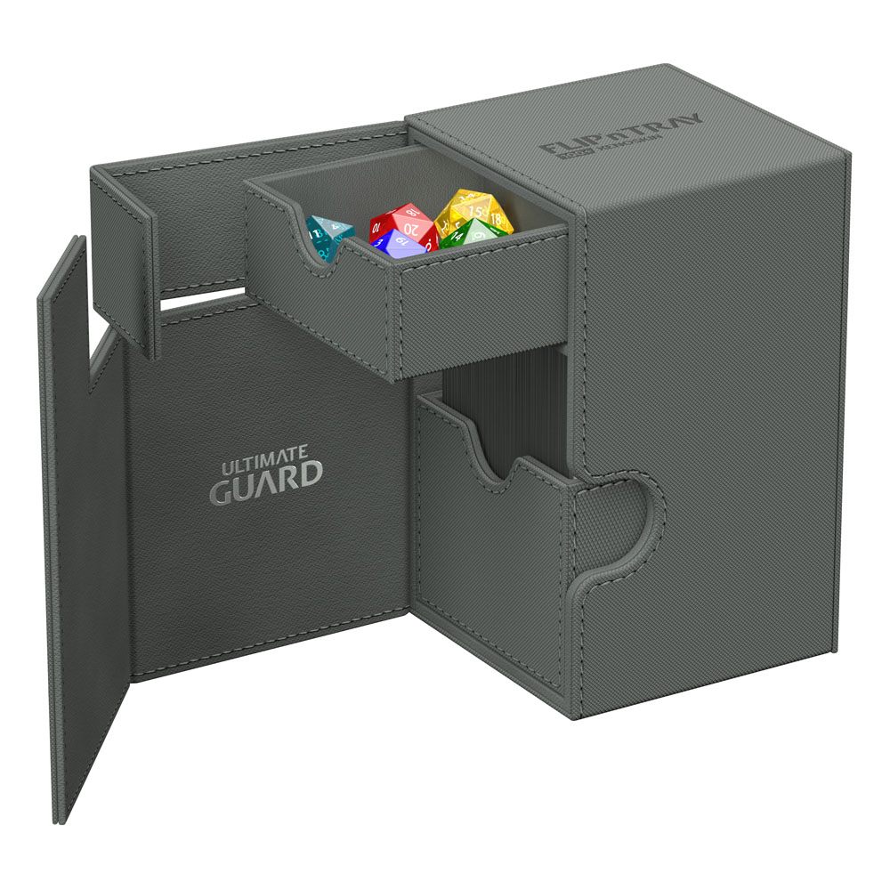 Ultimate Guard Flip`n`Tray 100+ XenoSkin Monocolor Gris