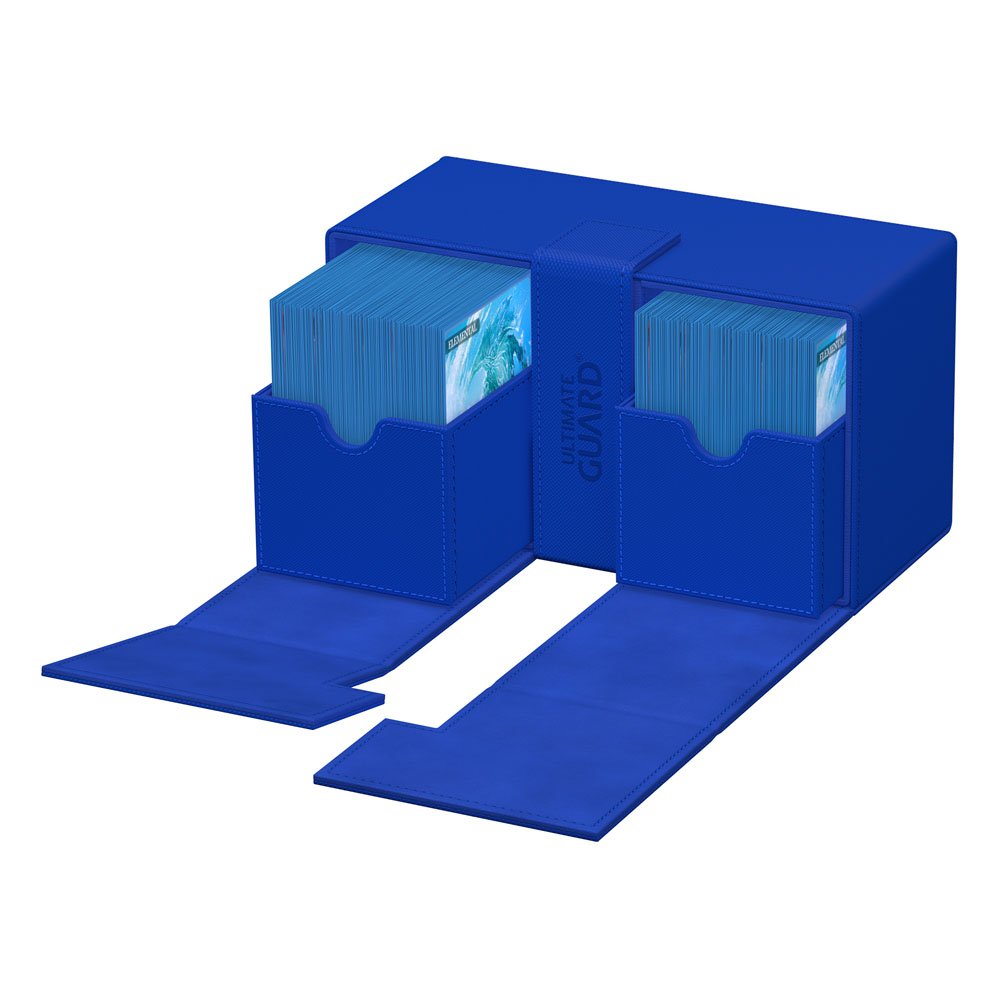 Ultimate Guard Twin Flip`n`Tray 200+ XenoSkin Monocolor Azul
