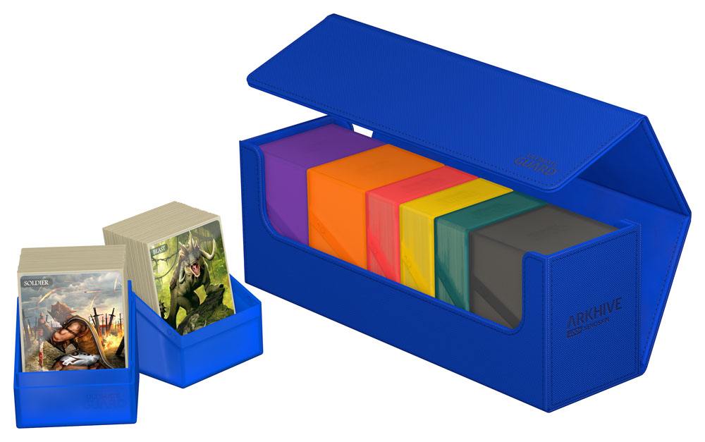 Ultimate Guard Arkhive 400+ XenoSkin Monocolor Azul