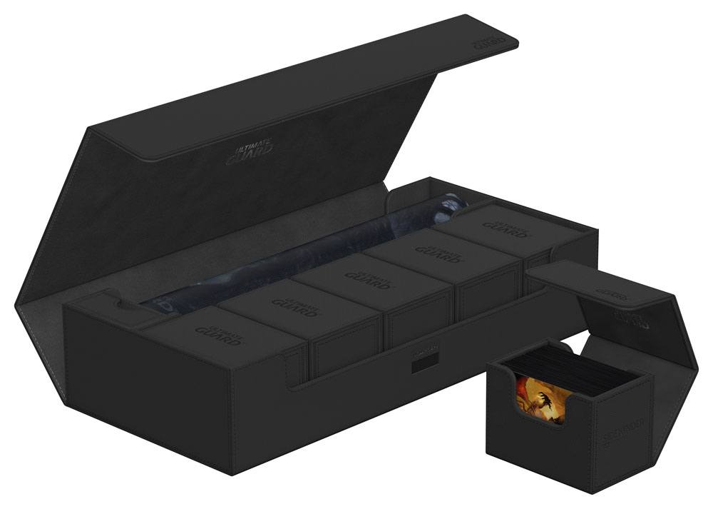 Ultimate Guard Superhive 550+ XenoSkin Monocolor Negro