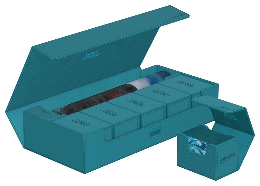 Ultimate Guard Superhive 550+ XenoSkin Monocolor Gasolina Azul