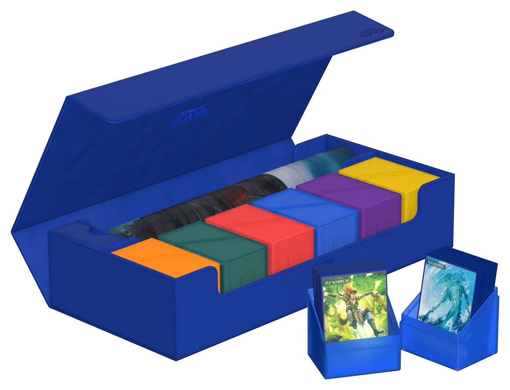 Ultimate Guard Superhive 550+ XenoSkin Monocolor Azul