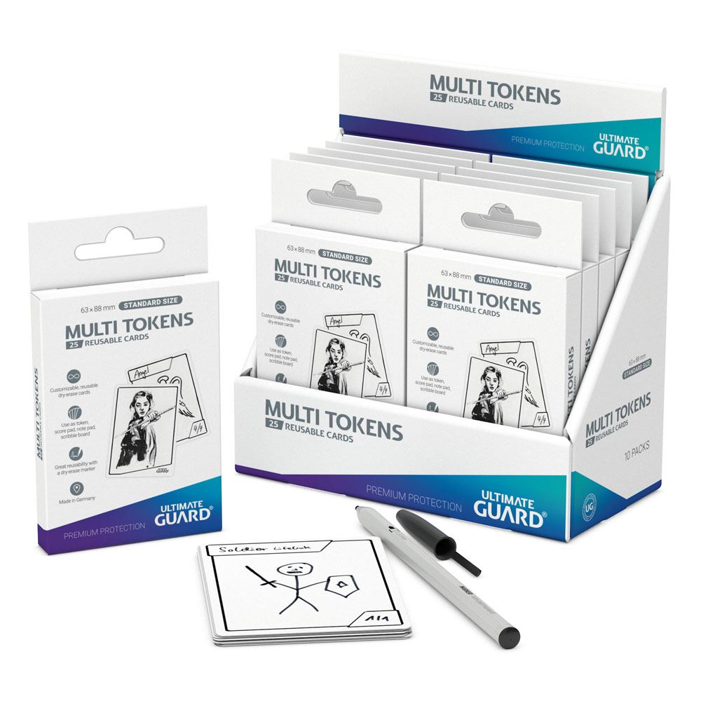 Ultimate Guard Multi Tokens (pack de 25)
