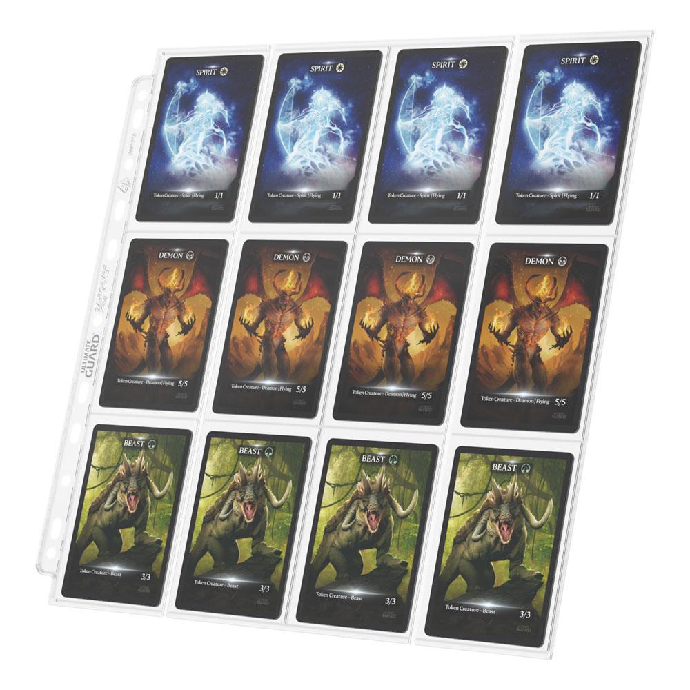 Carpeta transparente ultimate guard de 24 bolsillos y cuatro filas de páginas - carga lateral (10)