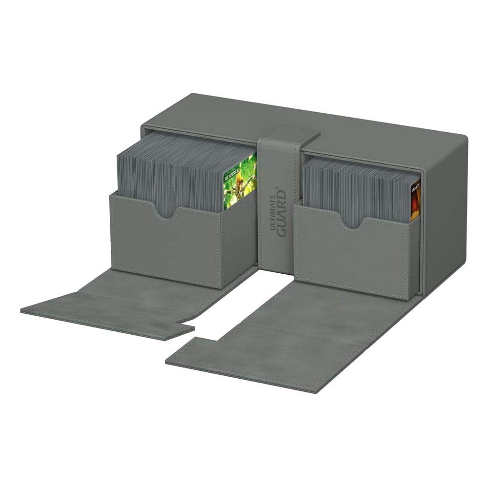 Ultimate Guard Twin Flip`n`Tray 266+ Xenoskin Gris