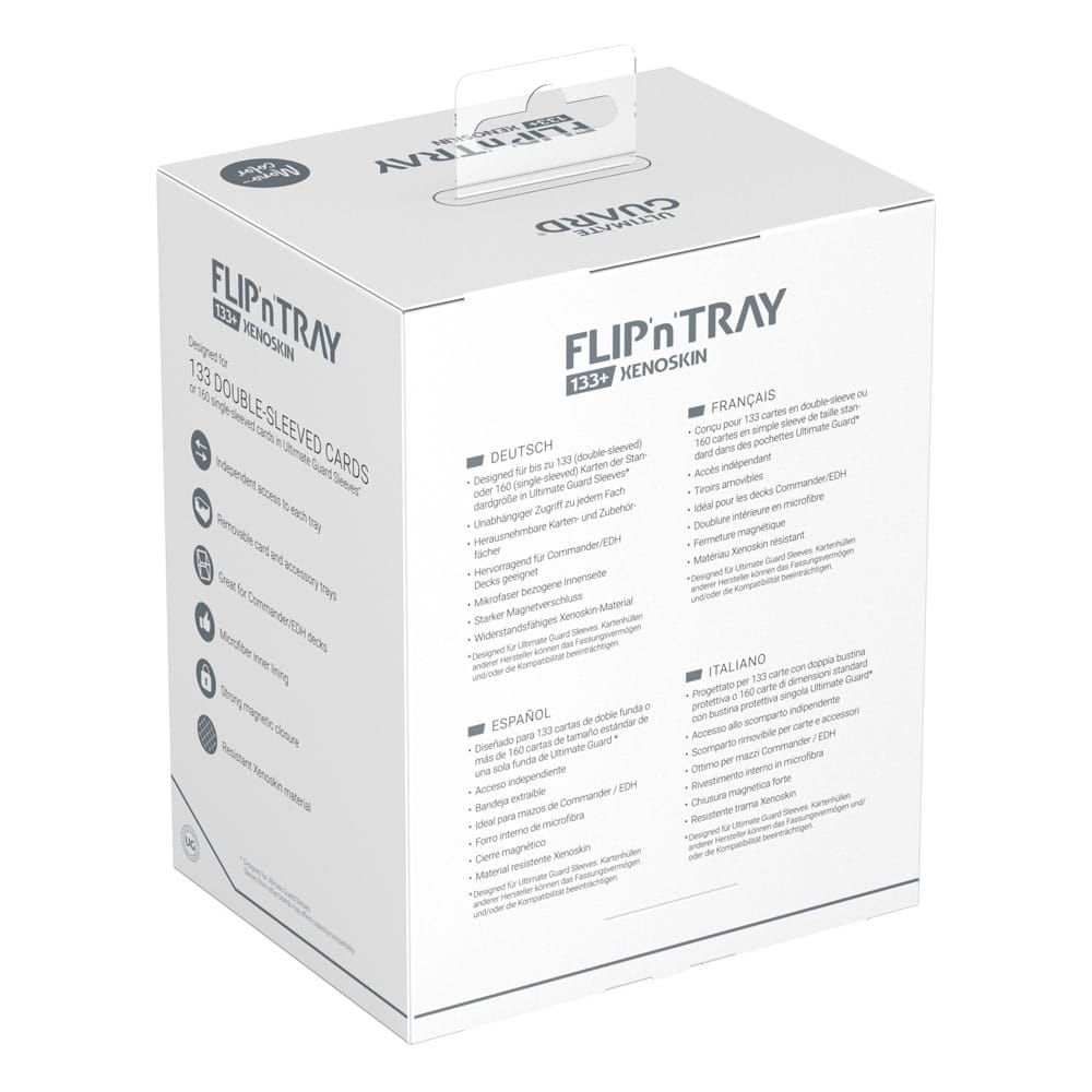 Ultimate Guard Flip`n`Tray 133+ XenoSkin Blanco