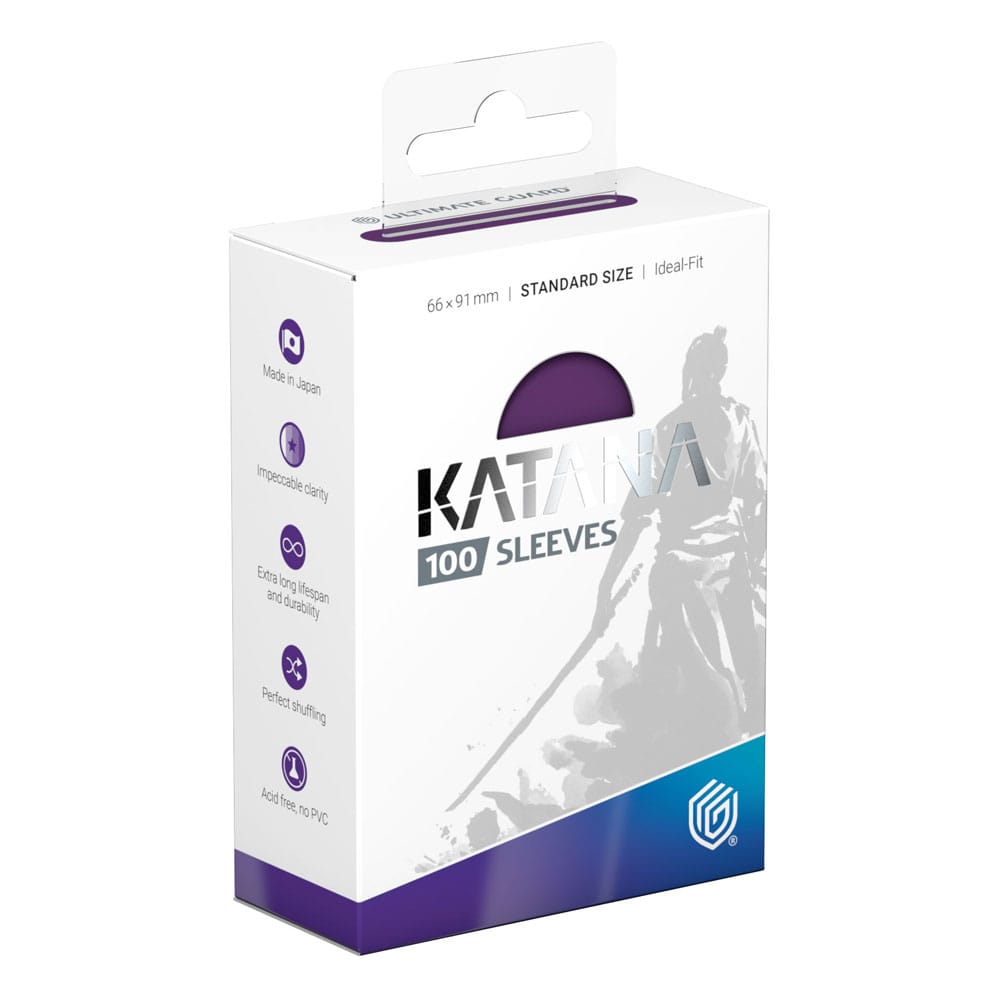 Ultimate Guard Katana Sleeves Standard Size (100) - Iris Bloom Frikytopia