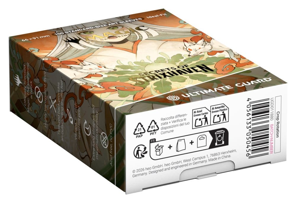 Ultimate Guard Art Sleeves Magic: The Gathering "Secrets of Strixhaven" - Rotação de Culturas