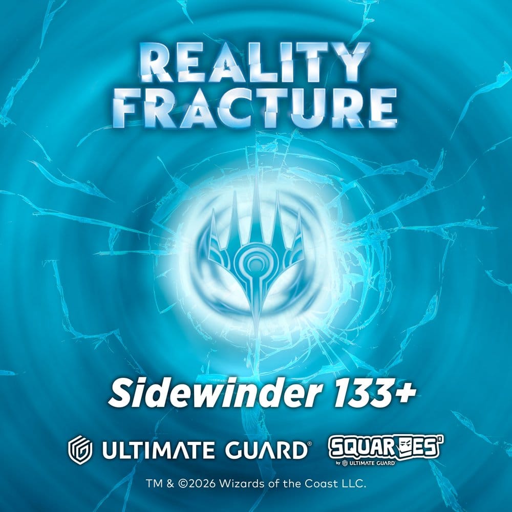 Ultimate Guard Sidewinder 133+ Xenoskin Magic: The Gathering "Reality Fracture" - Blue Rare 2 Frikytopia