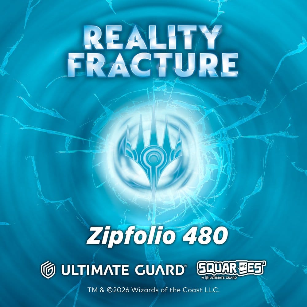 Ultimate Guard Zipfolio 480 Xenoskin Magic: The Gathering "Reality Fracture" - Black Uncommon / Green Uncommon Frikytopia