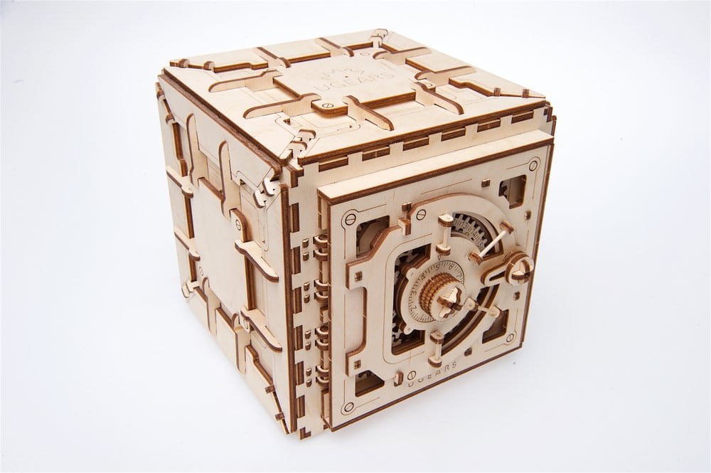 Ugears Puzzle de madera 3D Caja Fuerte