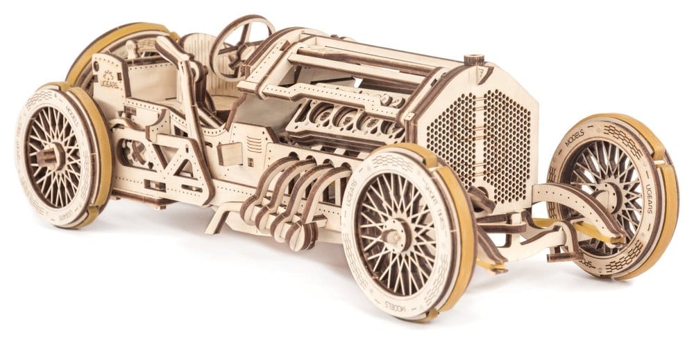 Ugears Puzzle de madera 3D Coche Grand Prix U-9