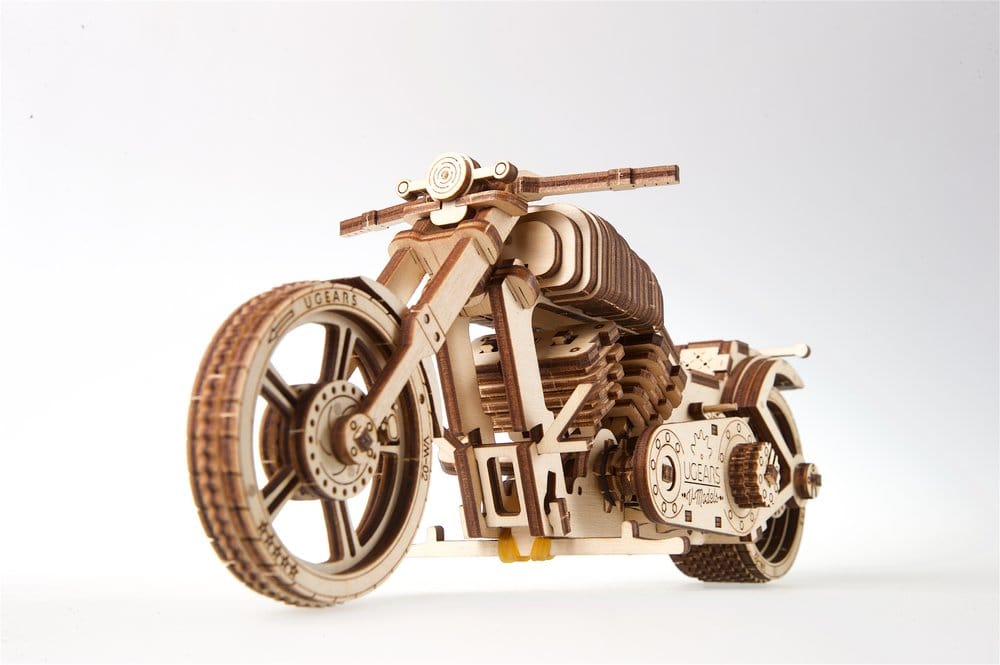 Ugears Puzzle de madera 3D Motocicleta VM-02