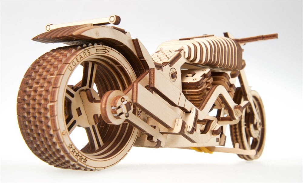 Ugears Puzzle de madera 3D Motocicleta VM-02