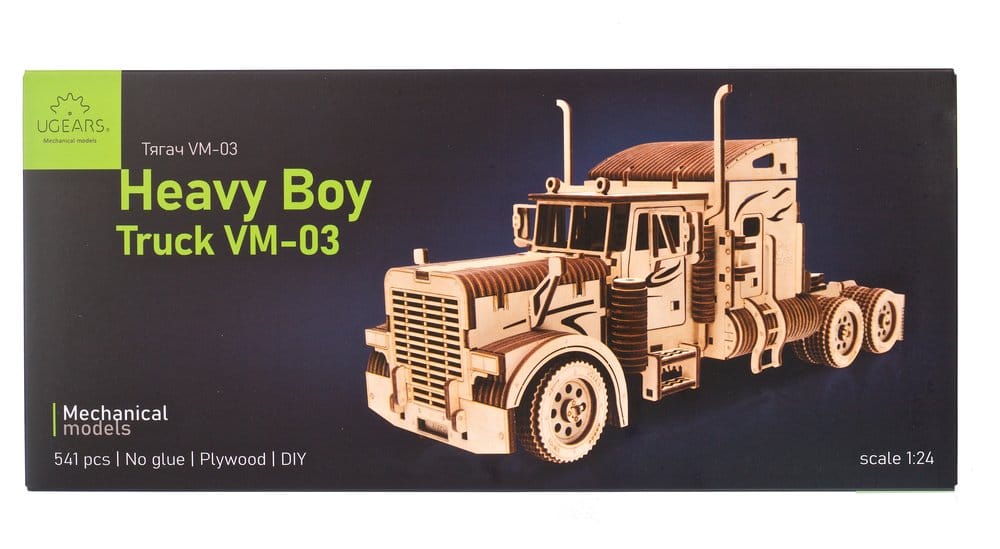 Ugears Puzzle de madera 3D Heavy Boy Truck VM-03