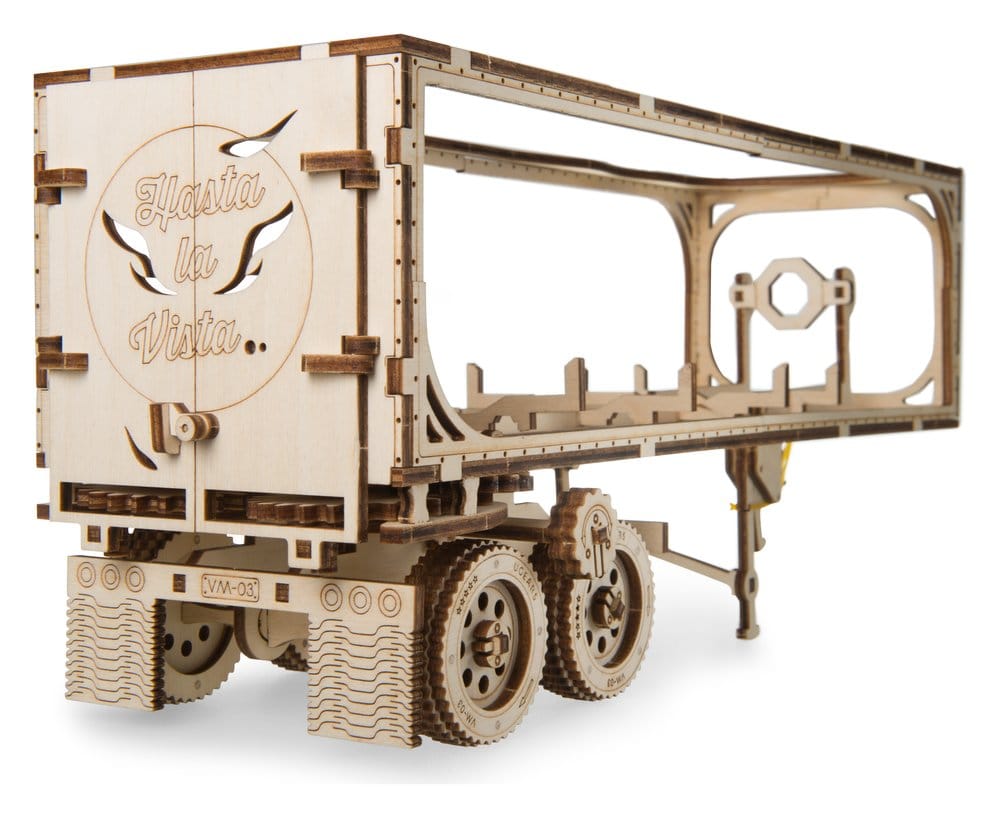 Ugears Puzzle de madera 3D Remolque para Heavy Boy Truck VM-03 Frikytopia