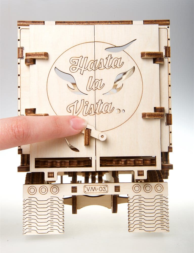 Ugears Puzzle de madera 3D Remolque para Heavy Boy Truck VM-03
