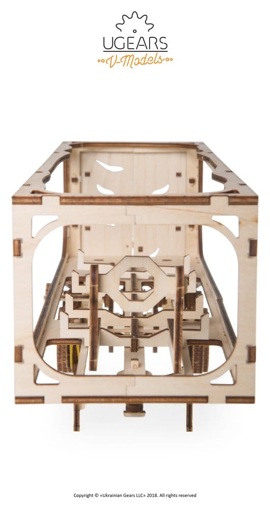 Ugears Puzzle de madera 3D Remolque para Heavy Boy Truck VM-03