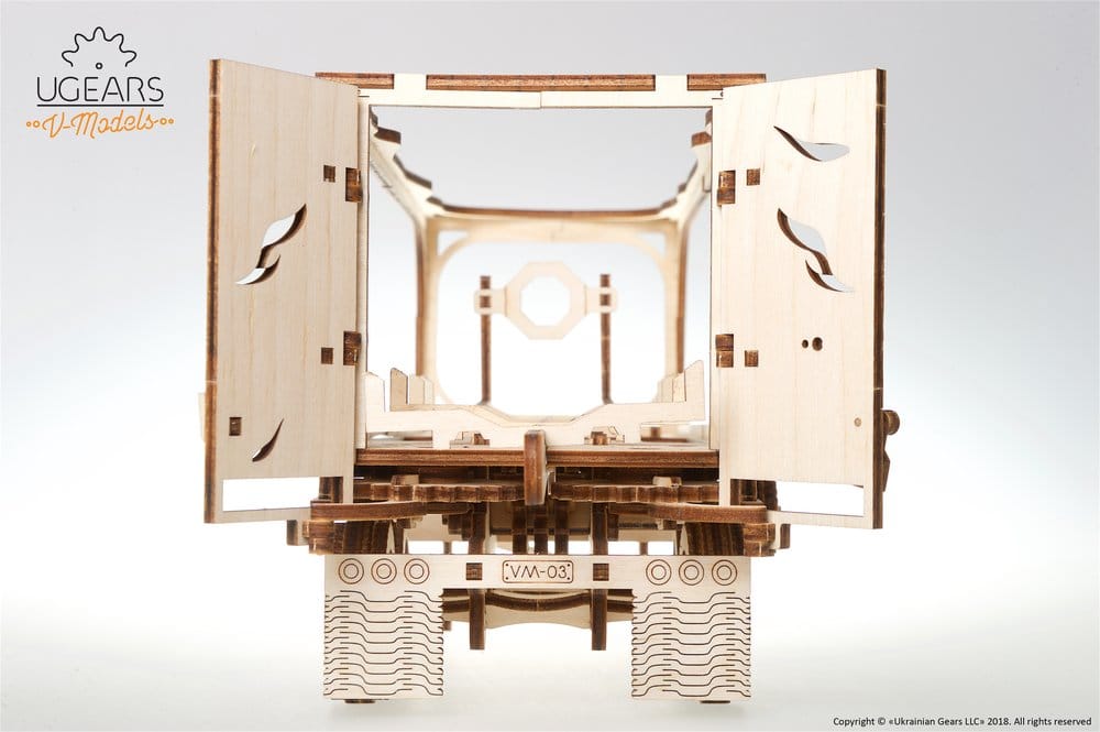 Ugears Puzzle de madera 3D Remolque para Heavy Boy Truck VM-03