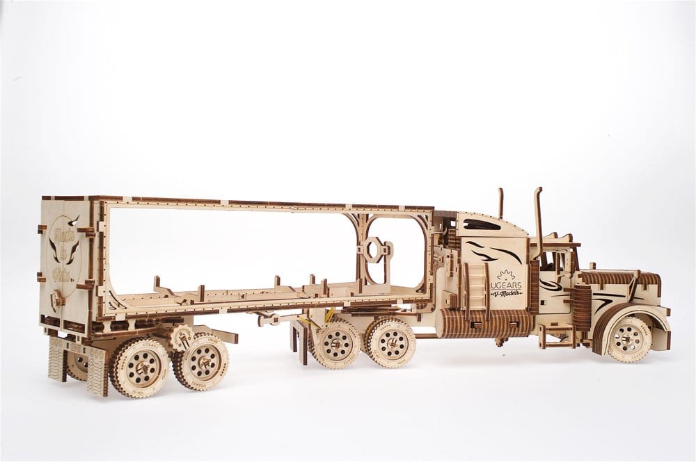 Ugears Puzzle de madera 3D Remolque para Heavy Boy Truck VM-03