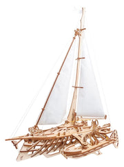 Ugears Puzzle de madera 3D Trimaran Merihobus