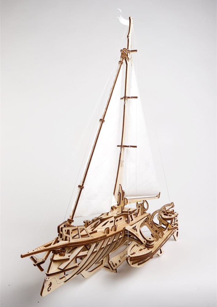 Ugears Puzzle de madera 3D Trimaran Merihobus