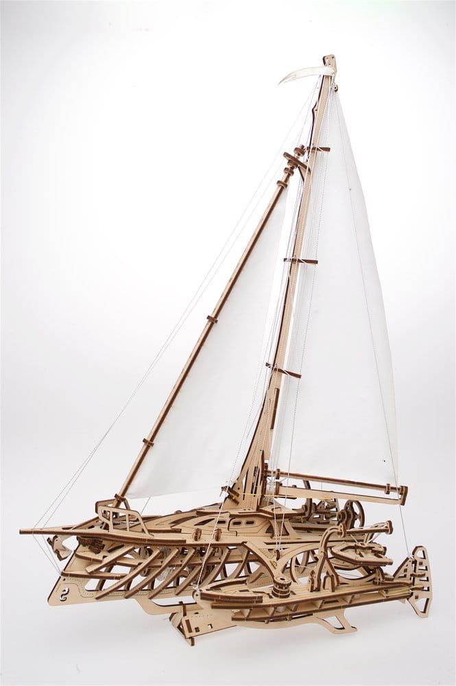 Ugears Puzzle de madera 3D Trimaran Merihobus