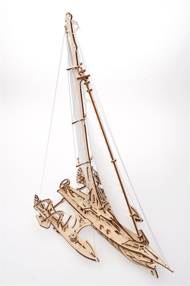 Ugears Puzzle de madera 3D Trimaran Merihobus