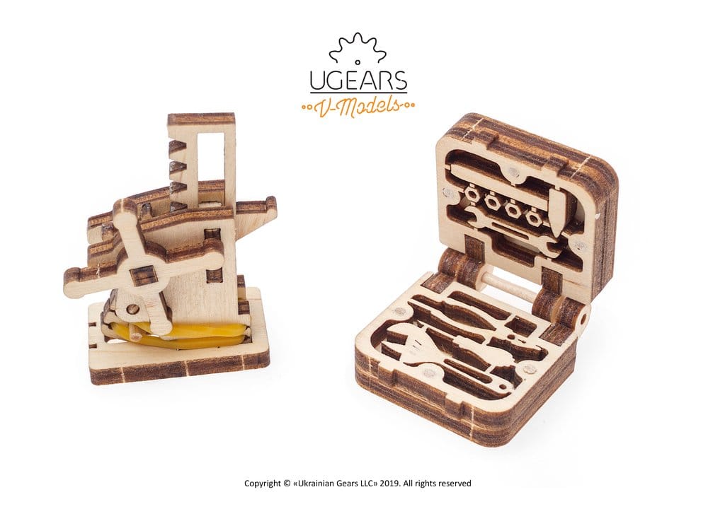 Ugears Puzzle de madera 3D Cabriolet de ensueño VM-05