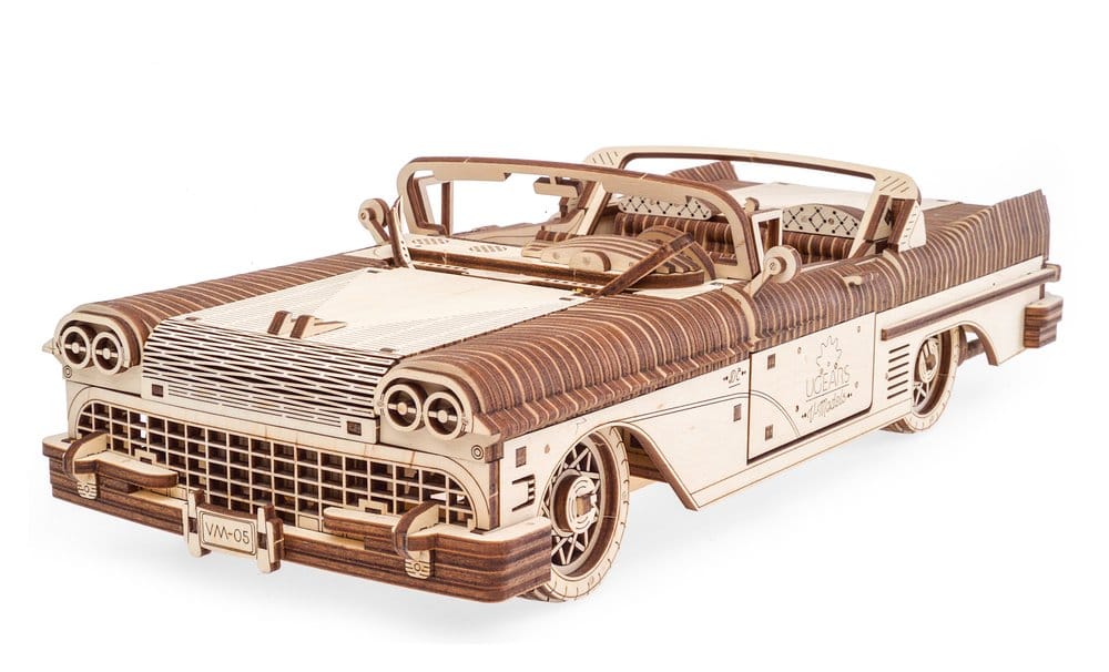 Ugears Puzzle de madera 3D Cabriolet de ensueño VM-05