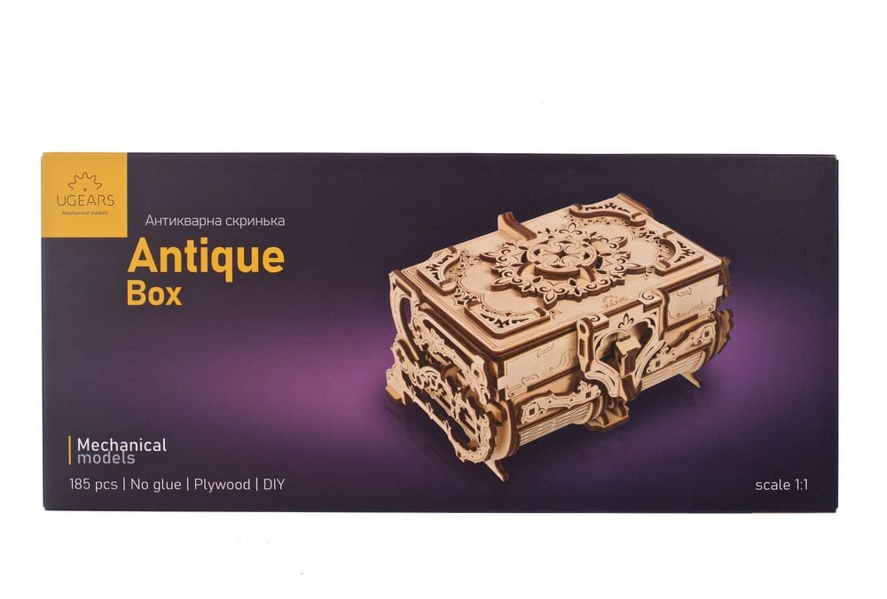 Ugears Puzzle de madera 3D Cofrecito de época