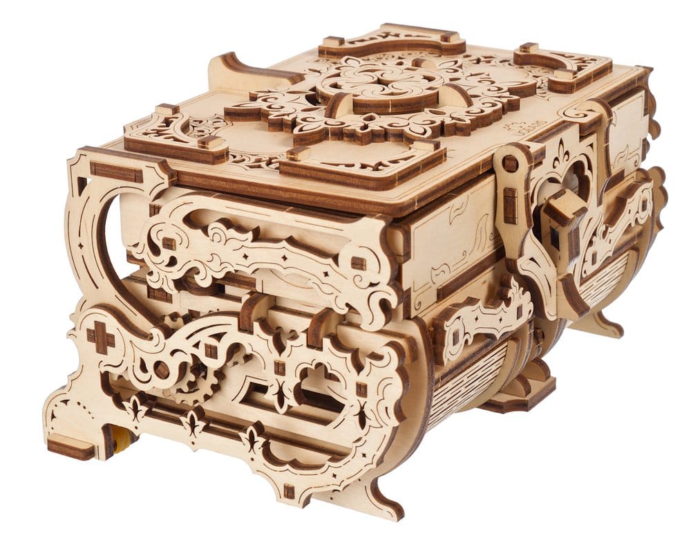 Ugears Puzzle de madera 3D Cofrecito de época