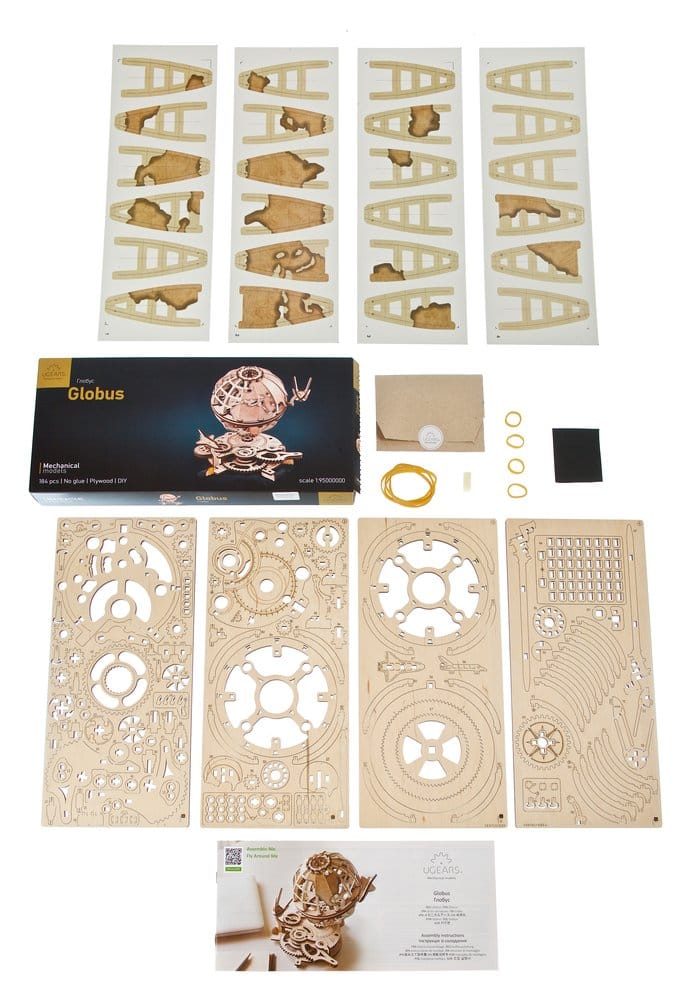 Ugears Puzzle de madera 3D Globus