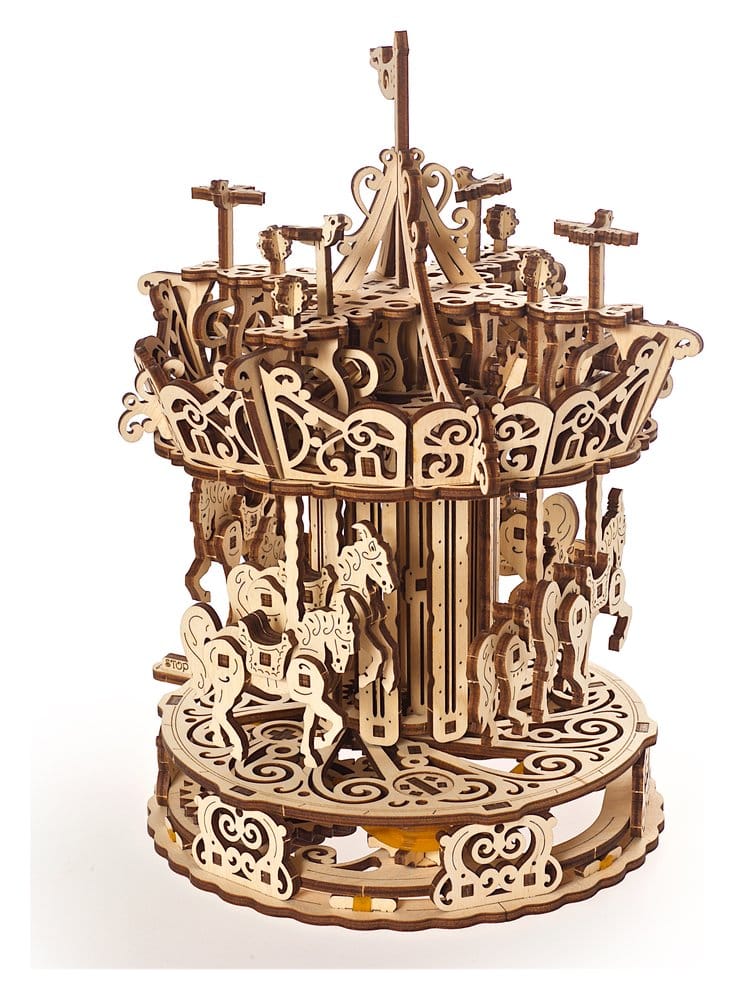 Ugears Puzzle de madera 3D Carrusel