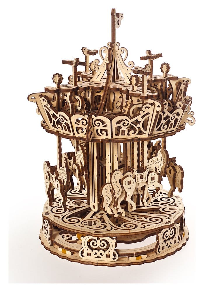 Ugears Puzzle de madera 3D Carrusel