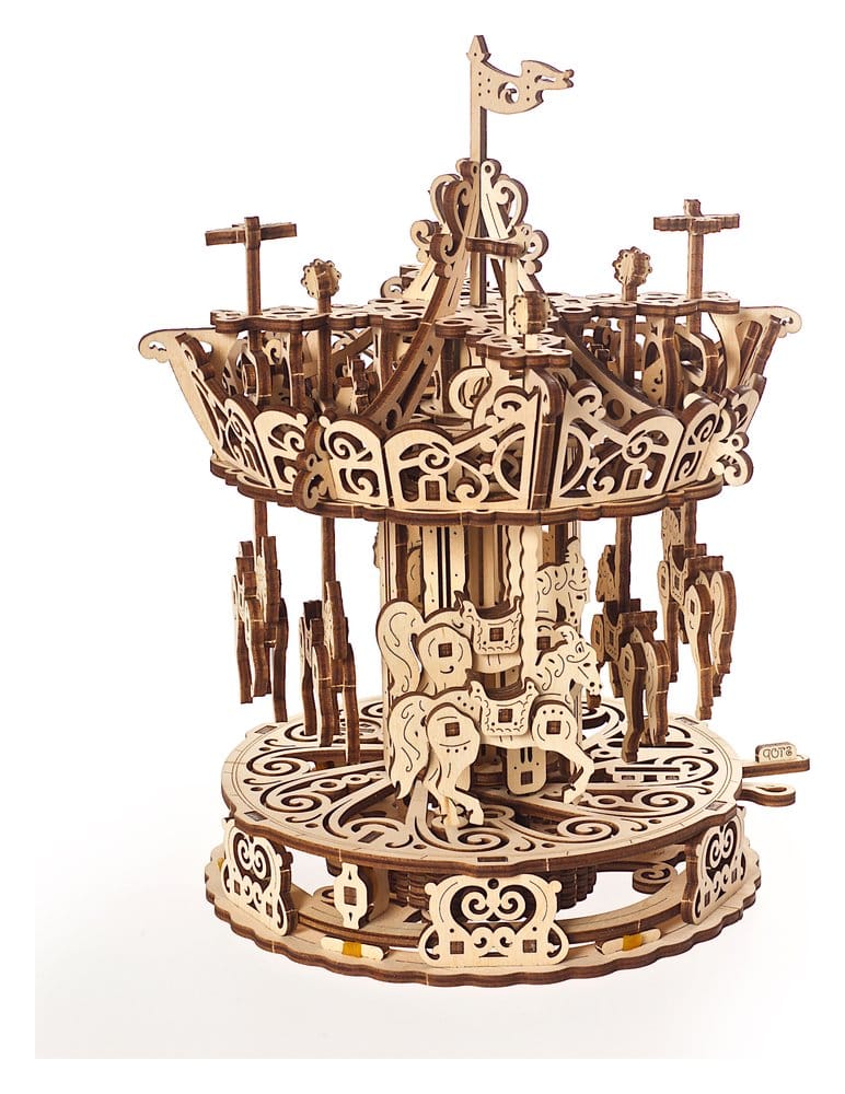 Ugears Puzzle de madera 3D Carrusel