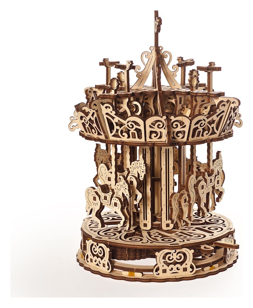 Ugears Puzzle de madera 3D Carrusel