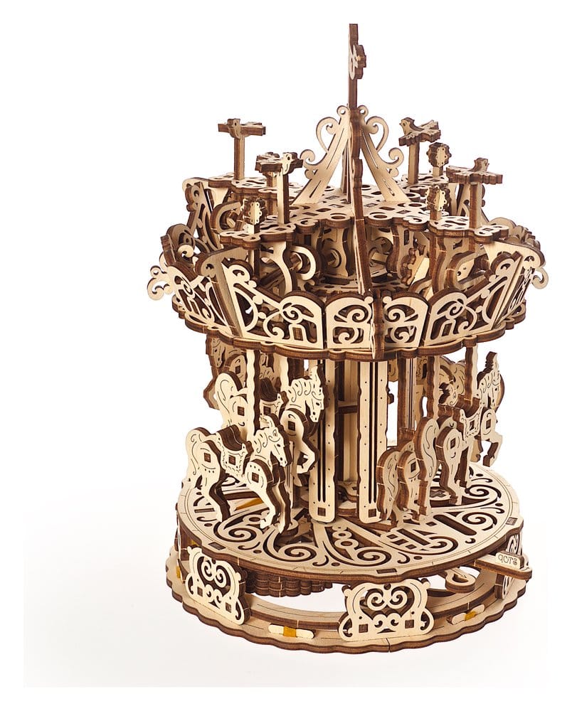 Ugears Puzzle de madera 3D Carrusel