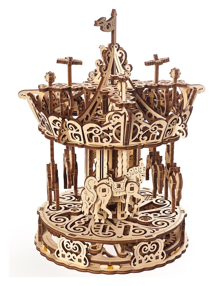 Ugears Puzzle de madera 3D Carrusel