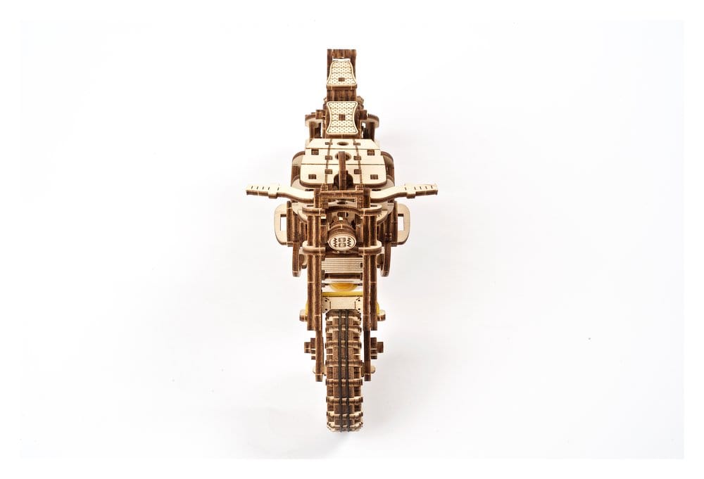 Ugears Puzzle de madera 3D Scrambler UGR-10 con sidecar