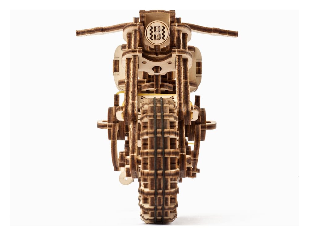 Ugears Puzzle de madera 3D Scrambler UGR-10 con sidecar