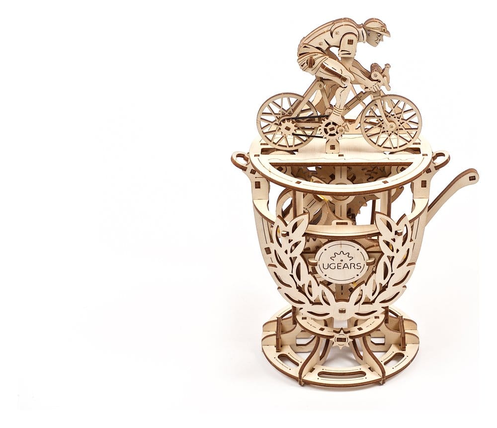 Ugears Puzzle de madera 3D Ciclista automata Frikytopia