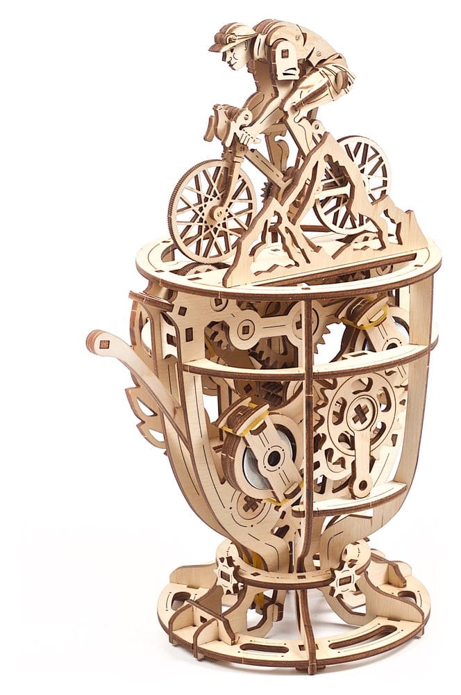 Ugears Puzzle de madera 3D Ciclista automata