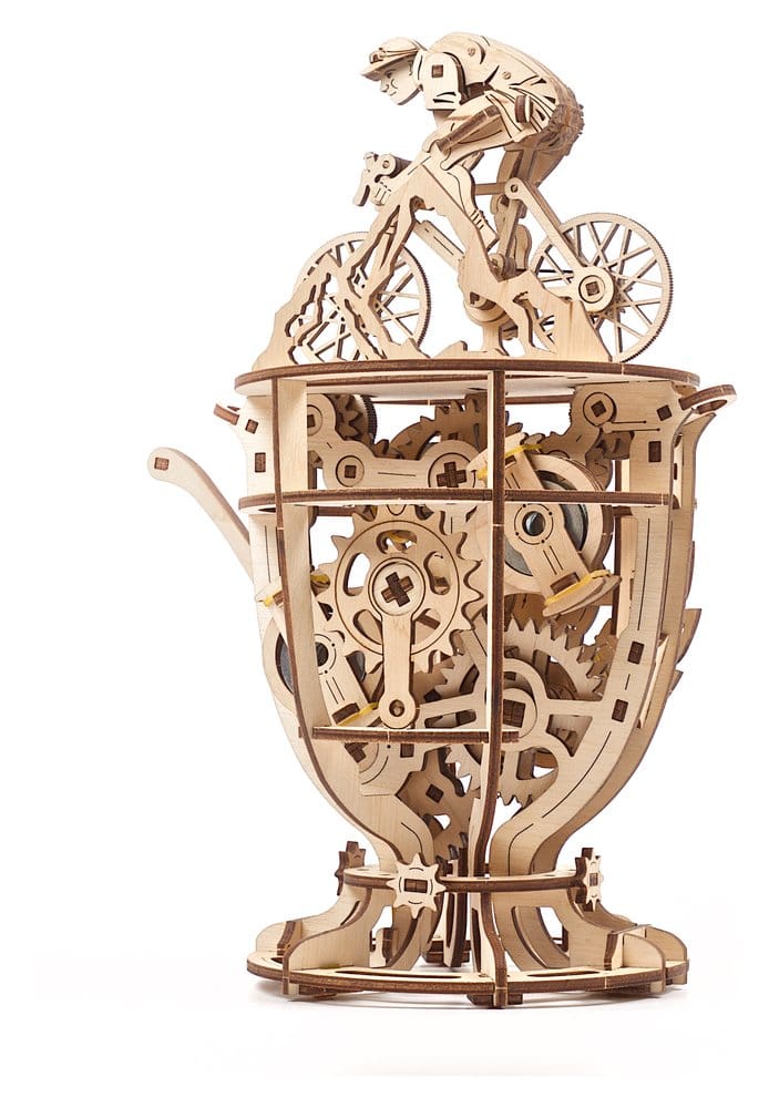 Ugears Puzzle de madera 3D Ciclista automata