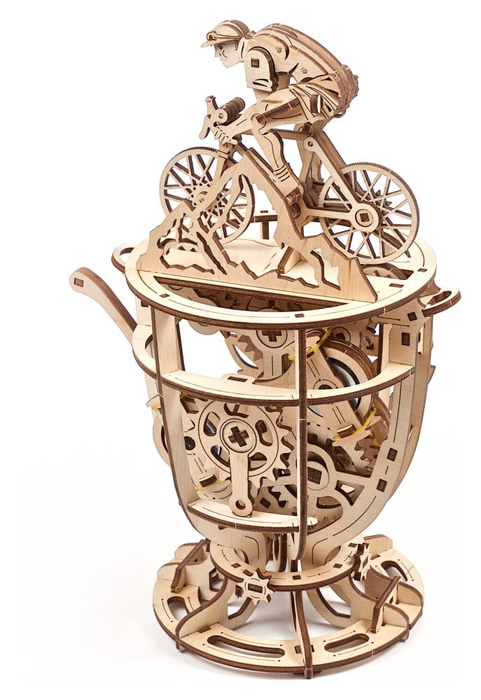 Ugears Puzzle de madera 3D Ciclista automata