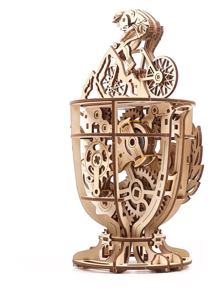 Ugears Puzzle de madera 3D Ciclista automata