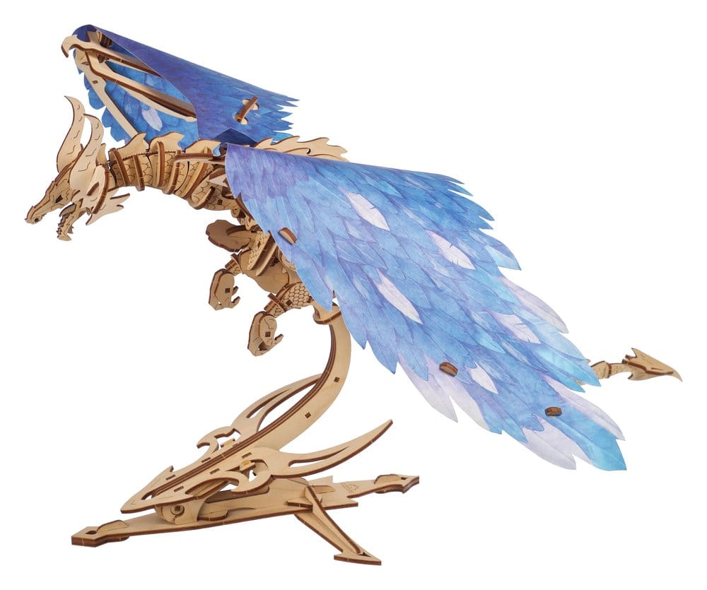 Ugears Puzzle de madera 3D Dragón de la Tempestad